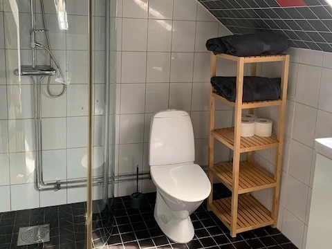 The bathroom